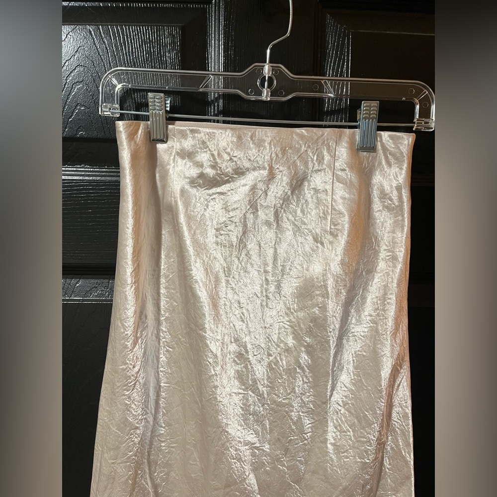 NEW Aritzia Babaton Slip Satin Maxi Skirt NWOT - Picture 9 of 13